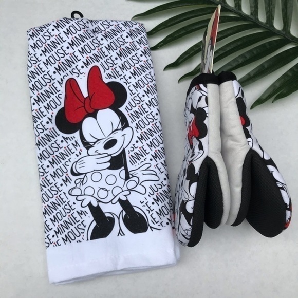 Minnie Mouse kitchen towel + oven size mini kits - Picture 2 of 2